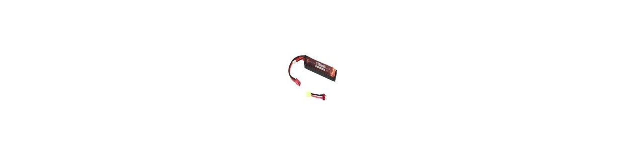 Batteries Airsoft LiPo NiMH 7.4V 11.1V | ZN-Airsoft