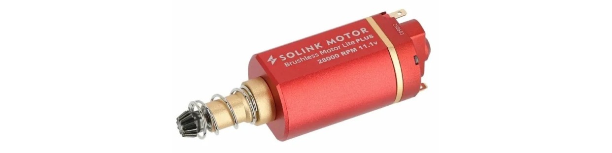 Moteur Axe Long Airsoft | Gearbox V2 M4 MP5 SHS ASG