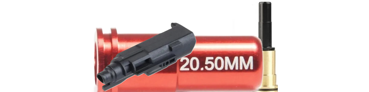 Nozzles Airsoft AEG et GBB | Pièces Internes Répliques